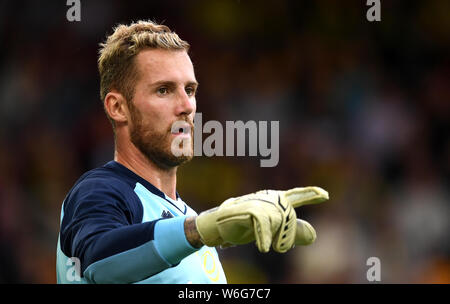 Ralf Fahrmann, gardien de but de Norwich City Banque D'Images