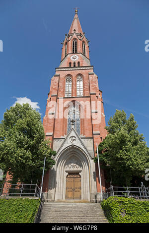 L'église paroissiale Saint-Nicolas, Zwiesel, Bayerischer Wald, Bavière, Allemagne Banque D'Images