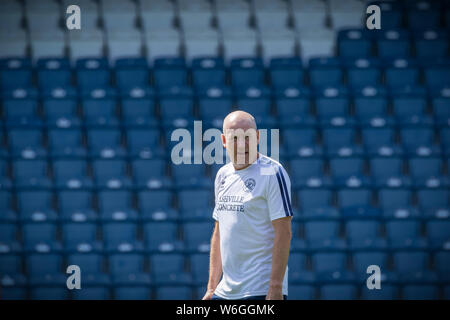 Gestionnaire de Queens Park Rangers Mark Warburton Banque D'Images