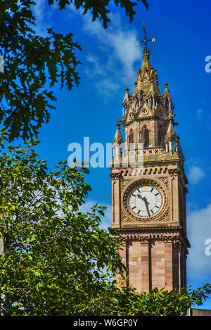 The Albert Clock, Belfast, Irlande Du Nord Banque D'Images