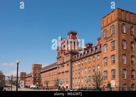 Harmony Mills apartments à Cohoes New York Banque D'Images