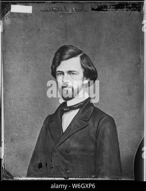 Le général Isaac I. Stevens. (Tué à Bull Run). Banque D'Images