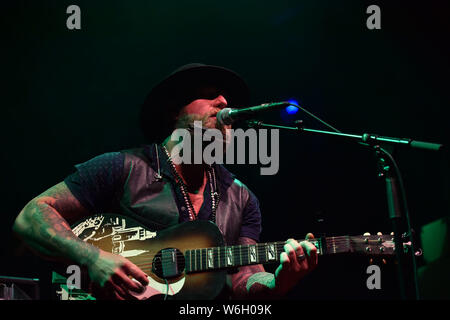 30 juillet 2019, à Norfolk, Virginie, USA : GABRIEL KELLEY apporte son âme au rock sudiste Norva à Norfolk, Virginie 30 juillet 2019. ..Photo Â© Jeff Moore 2019 (Crédit Image : © Jeff Moore/Zuma sur le fil) Banque D'Images