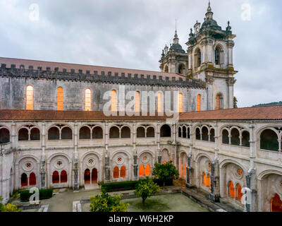 Le monastère de Alcobaça Alcobaça, Portugal ; Banque D'Images