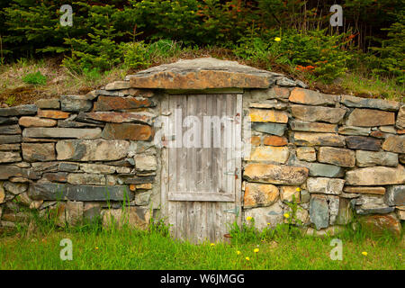 Caveau, Elliston, Terre-Neuve et Labrador, Canada Banque D'Images