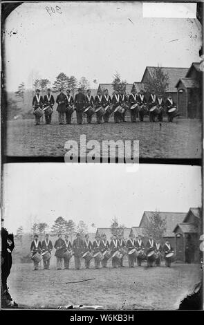 Drum Corps régimentaire Banque D'Images