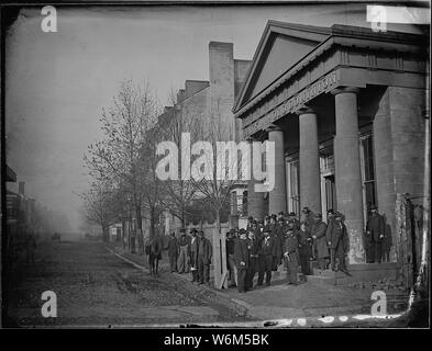 Alexandria, va dans la rue Banque D'Images