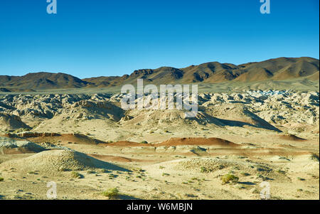 Plateau près du lac Khyargas Nuur, mongol Plateau Ustyurt Banque D'Images