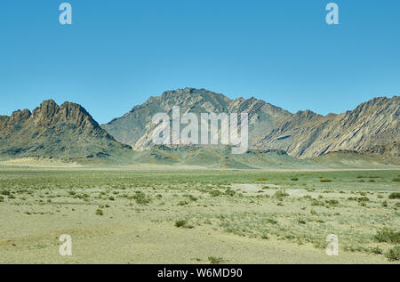 Buyant, somme district de Khovd Province dans l'ouest de la Mongolie. Banque D'Images