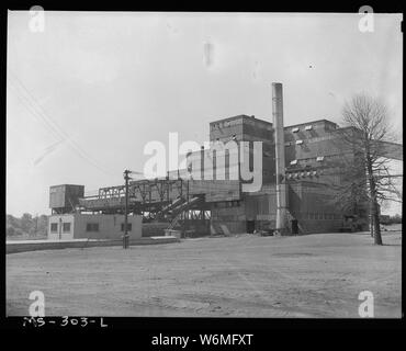 Tipple de mine qui a été ouvert en 1943. Pyramide Coal Company, Victory Mine, Terre Haute, Vigo County, Indiana. Banque D'Images