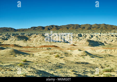 Plateau près du lac Khyargas Nuur, mongol Plateau Ustyurt Banque D'Images