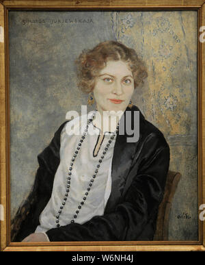 Emil Orlik (1870-1932). Peintre tchèque. Jurjewskaja Sinaida, avant 1927. Galerie nationale. Prague. République tchèque. Banque D'Images