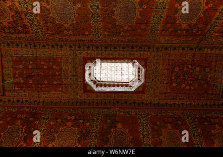 Marrakech, Maroc : 08 mars 2019 : intérieur du palais de Bahia, Marrakech, maroc, Afrique, Banque D'Images