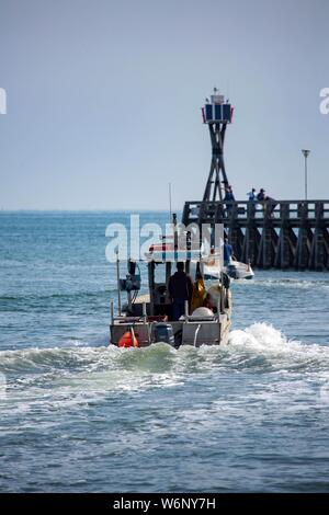 Calvados, Côte de Nacre, Courseulles sur Mer Banque D'Images