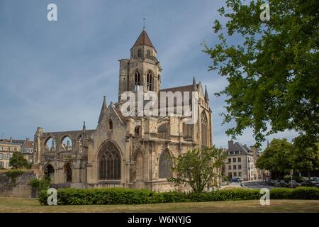 Calvados, Caen, église saint etienne le vieux Banque D'Images