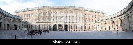 Le Palais Royal de Stockholm est Sa Majesté le Roi résidence officielle et est également le lieu pour la plupart des réceptions officielles de la monarchie, ope Banque D'Images