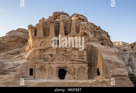 Petra en Jordanie Banque D'Images