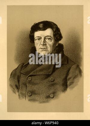 'Daniel', O'Connell (c1840), c1880. Daniel O'Connell (1775-1847) Irish leader politique qui a fait campagne pour l'émancipation des catholiques. [Blackie &AMP ; Fils, Londres, Glasgow &AMP ; Édimbourg] Banque D'Images