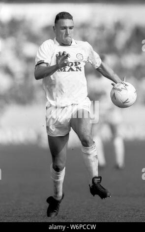 VINNIE JONES, LEEDS UNITED FC, 1990 Banque D'Images