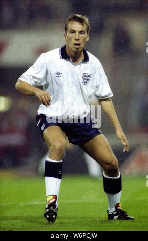 DAVID PLATT, l'Angleterre et l'Aston Villa FC, 1990 Banque D'Images