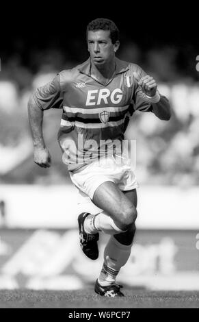 GIANLUCA VIALLI, Sampdoria, FC 1991 Banque D'Images