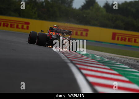 Budapest, Hongrie. 09Th Aug 2019. # 10 Pierre Gasly, Aston Martin RedBull Racing Honda. GP de Hongrie, Budapest, 2-4 août 2019 : Crédit Photo Agency indépendante/Alamy Live News Banque D'Images