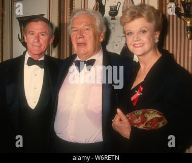 Roddy McDowell, Peter Ustinov, Angela Landsbury, 1994, photo de Michael Ferguson/PHOTOlink Banque D'Images