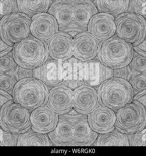 Hand drawn Seamless pattern graphique doodle. Faite dans le Vector Illustration de Vecteur