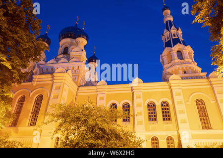 Dans l'église St Nikolas de Brest, en Biélorussie. Brest, Brest Région, la Biélorussie. Banque D'Images