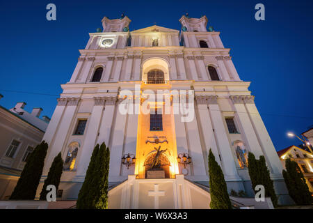 La Cathédrale de Saint François-Xavier à Grodno. Grodno, région de Grodno, Bélarus. Banque D'Images