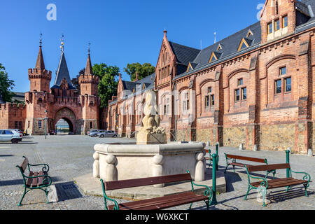 Zámek Hradec NAD Moravicí, Moravskoslezský kraj, Slezsko, Ceska Republika / Hradec NAD Moravici Château, Moravie, Silésie, région d'Opava, République Tchèque Banque D'Images