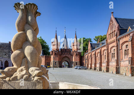 Zámek Hradec NAD Moravicí, Moravskoslezský kraj, Slezsko, Ceska Republika / Hradec NAD Moravici Château, Moravie, Silésie, région d'Opava, République Tchèque Banque D'Images