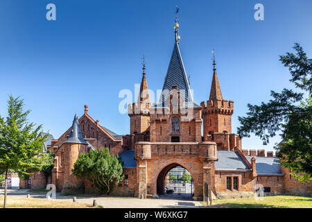 Zámek Hradec NAD Moravicí, Moravskoslezský kraj, Slezsko, Ceska Republika / Hradec NAD Moravici Château, Moravie, Silésie, région d'Opava, République Tchèque Banque D'Images