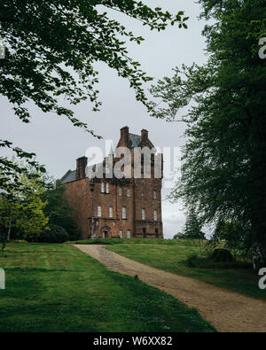 Le château de Brodick, Isle of Arran, Ecosse Banque D'Images