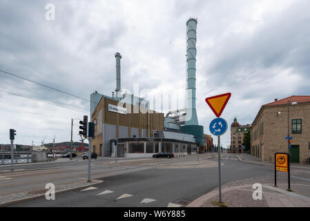Gothenburg, Suède - Juillet 19, 2019 : Avis de la centrale de Göteborg, Suède. Banque D'Images
