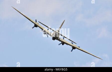 Boeing B-17G Flying Fortress 'B' à l'allié militaire Shuttleworth Bourget sur le 7 juillet 2019 Banque D'Images