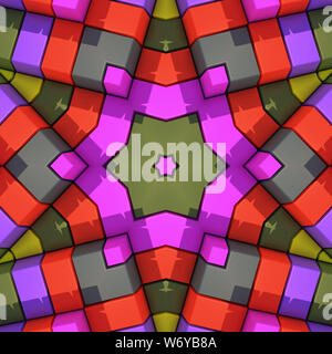 Abstract colorful background illustration design Banque D'Images