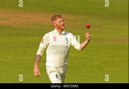 Birmingham, UK. 06Th Aug 2019. Ben Stokes de l'Angleterre durant le jour 3 du 1er test match Cendres Specsavers, au terrain de cricket d'Edgbaston, Birmingham, UK Crédit : España/Alamy Live News Banque D'Images