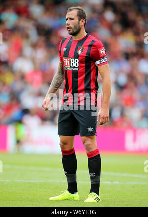 AFC Bournemouth's Steve Cook durant la match d'avant saison au stade de vitalité, de Bournemouth. Banque D'Images