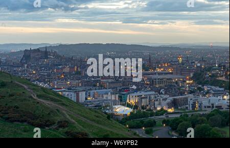 Holyrood Park, Arthurs Seat, Edimbourg en Ecosse Banque D'Images