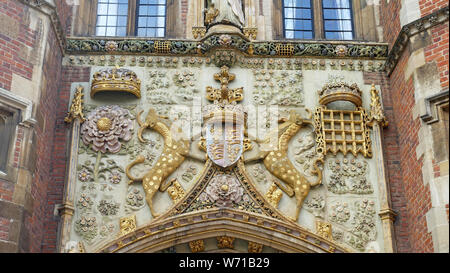 Christ's College de Cambridge en Angleterre Banque D'Images