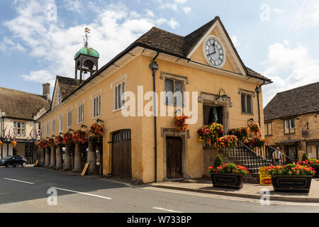 The Market House, Tetbury, Cotswolds, Gloucestershire, Angleterre, Royaume-Uni Banque D'Images
