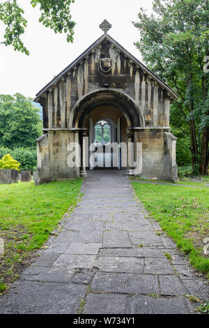 Chapelle du cimetière et du cimetière de St Swithins, porte de Walcot, Bath, Angleterre, Royaume-Uni Banque D'Images