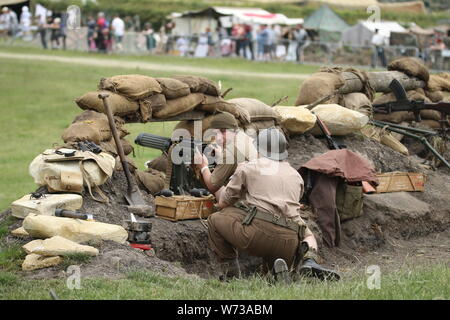 7 juillet 2019 Guerre Bradford-Yorkshire Week-end Banque D'Images