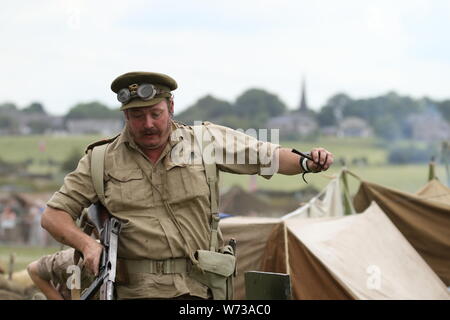 7 juillet 2019 Guerre Bradford-Yorkshire Week-end Banque D'Images