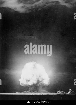 [Trinity explosion à Los Alamos, Alamogordo, Nouveau Mexique.] Banque D'Images
