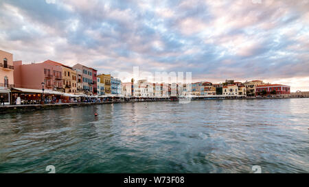 Architecture vénitienne à la Canée Banque D'Images