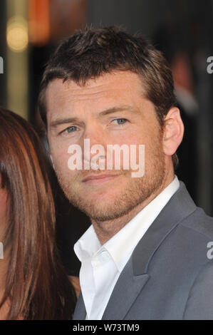 LOS ANGELES, CA. 31 mars 2010 : Sam Worthington au Los Angeles première de son nouveau film 'choc des Titans' au Grauman's Chinese Theatre, à Hollywood. © 2010 Paul Smith / Featureflash Banque D'Images