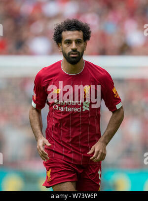 Londres, Royaume-Uni. Le 04 août, 2019. Mohamed Salah de Liverpool au cours de la protection communautaire FA match entre Liverpool et Manchester City au stade de Wembley, Londres, Angleterre le 4 août 2019. Photo par Andy Rowland. Credit : premier Media Images/Alamy Live News Banque D'Images