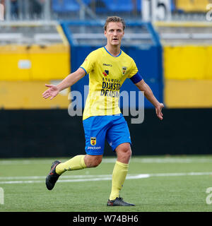 02-08-2019 : : * v FC Volendam Cambuur Leeuwarden : Erik Schouten de SC Cambuur Banque D'Images